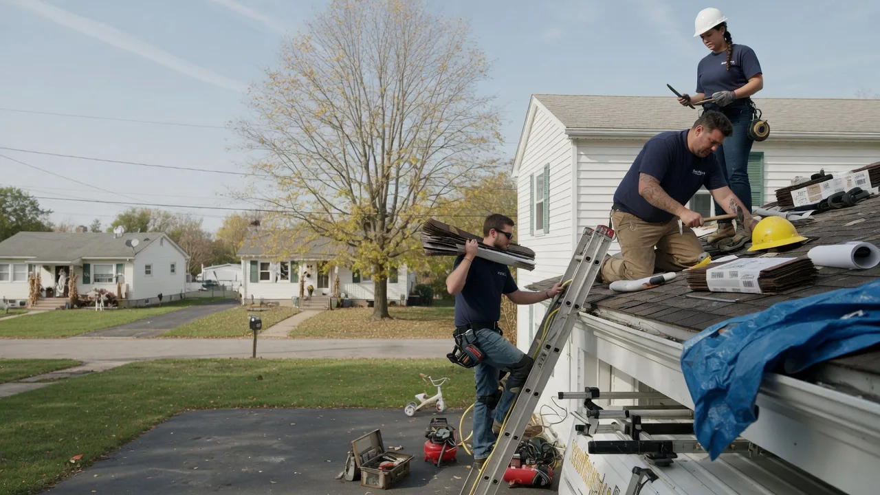 Local Roofing Contractors in Litchfield, IL near me